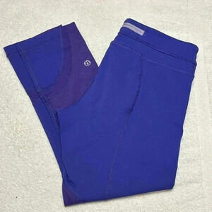 Lululemon Athletica Woman Cropped Leggings Size 6